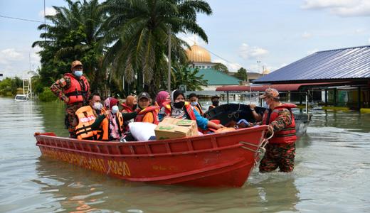 Penduduk Di Lokasi Berisiko Banjir Diminta Siap Sedia Berpindah Awal