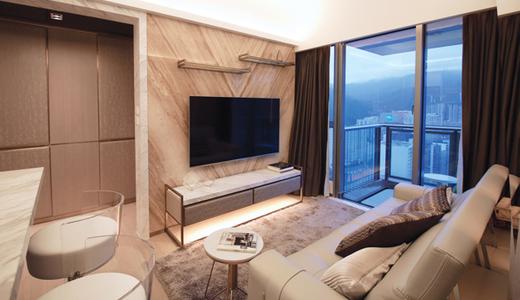 This 540 sq ft apartment is like a five-star hotel