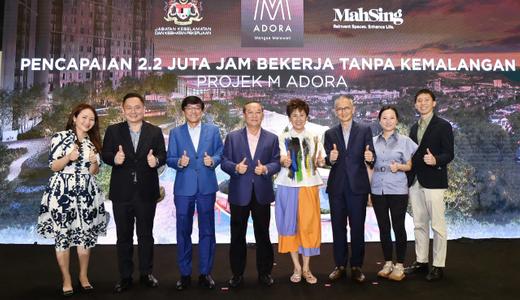 Mah Sing Celebrates Early Completion and Multiple Milestones of M Adora at Wangsa Melawati