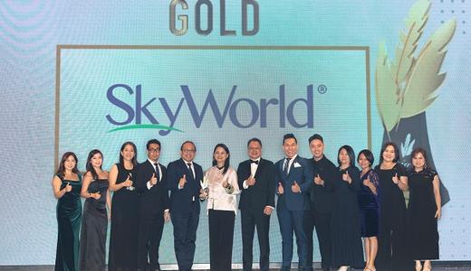 SkyWorld Secures Gold at Putra Aria Brand Awards for the Second Year Running