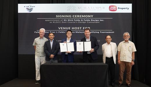 KLGCC Sets Sights High with Sir Nick Faldo Partnership