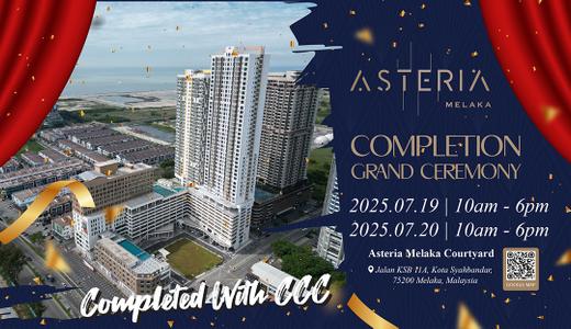 Asteria Melaka Celebrates Official Completion: A Revitalised Landmark and Investment Beacon in the Heart of Melaka