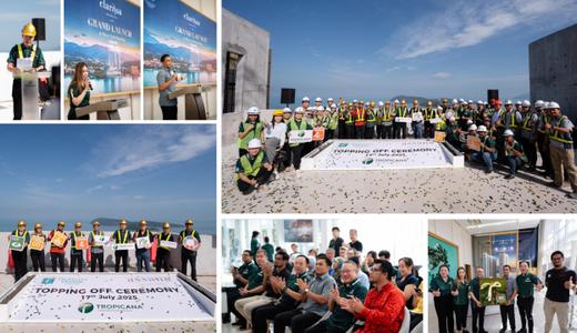 TROPICANA CENANG PHASES 1 & 2 CELEBRATE 100% TAKE-UP & TOPPING OFF MILESTONE