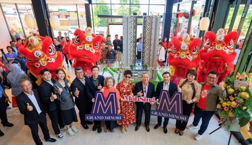 STRONG DEMAND FOR M GRAND MINORI IN JOHOR AS MAH SING RECORDS 90% TAKE-UP FOR PHASE 1 TOWER A AT SALES GALLERY OPENING