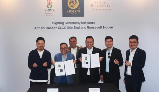 Armani Hallson KLCC signs an iconic collaboration with Serendipity Assets Management
