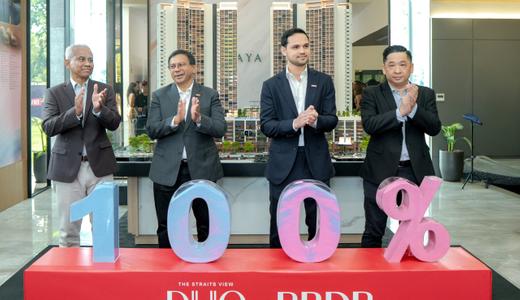 BRDB’s The Straits View DUO Records 100% Take-Up in Two Months