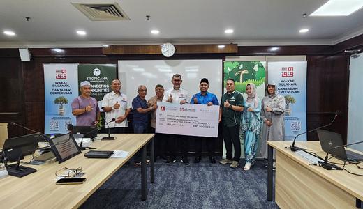 TROPICANA METROPARK CONTRIBUTES RM5 MILLION FOR THE BUILDING OF TAMAN BATU TIGA MOSQUE