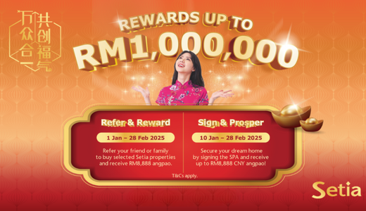 S P Setia Celebrates CNY 2025, Year of the Snake with a Prosperous Start