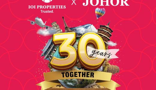 IOI Properties Celebrates 30 Years Together in Johor with Huge Rewards
