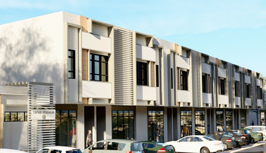 MAJLIS PELANCARAN JUALAN BAGI PROJEK KEDAI PEJABAT DUA (2) TINGKAT TAMAN SERI PUTERA FASA 10