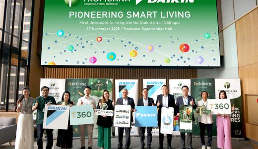 PIONEERING SMART LIVING: TROPICANA IS THE FIRST DEVELOPER TO INTEGRATE GO DAIKIN INTO T360 APP