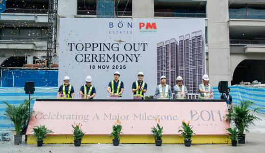 Bon Estates Celebrates Major Milestone with Bon Kiara Topping Off Ceremony
