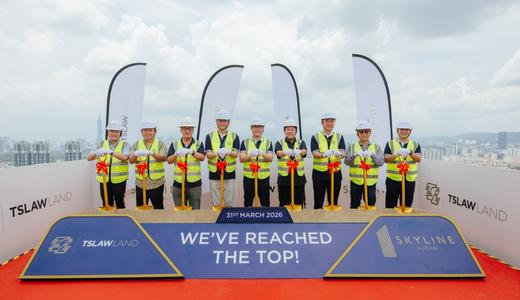 Skyline Kuchai Topping Out Ceremony