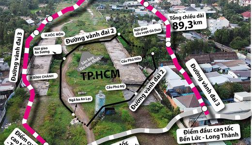Bản Đồ Đường Vành Đai 3 TP.HCM Mới Nhất