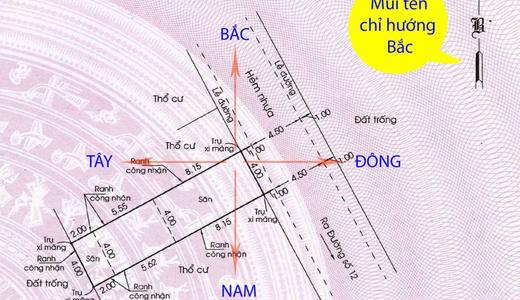 Cách Xem Hướng Trên Sổ Đỏ Đơn Giản Và Chính Xác