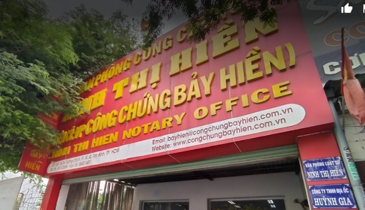 Phí Công Chứng Tại Văn Phòng Công Chứng Ninh Thị Hiền Mới Nhất
