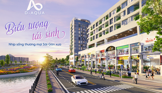 Thương Phố Bên Sông – Sức Hút Khó Cưỡng Của Shop Thương Mại Đã Hiện Hữu Tại D-Aqua