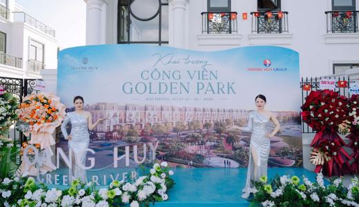 Hoàng Huy Green River Khai Trương Công Viên Golden Park, Hiện Thực Hóa Không Gian Sống Xanh
