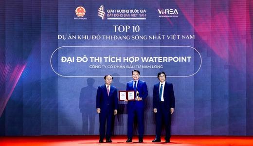 Waterpoint Được Vinh Danh Top 10 Khu Đô Thị Đáng Sống Nhất Việt Nam