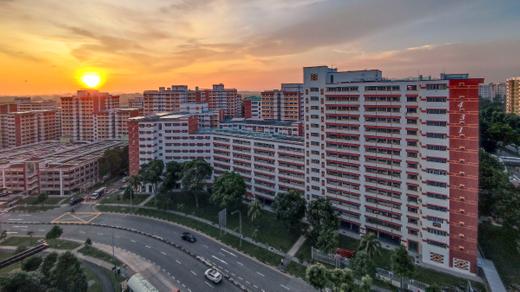 Affordable Room And Room Hdb Homes In Estates With Million Dollar Flats