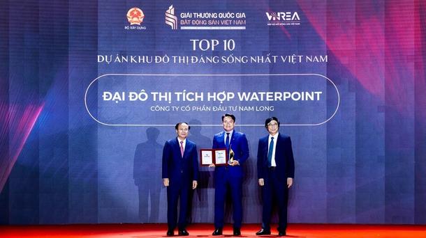 Waterpoint Được Vinh Danh Top 10 Khu Đô Thị Đáng Sống Nhất Việt Nam