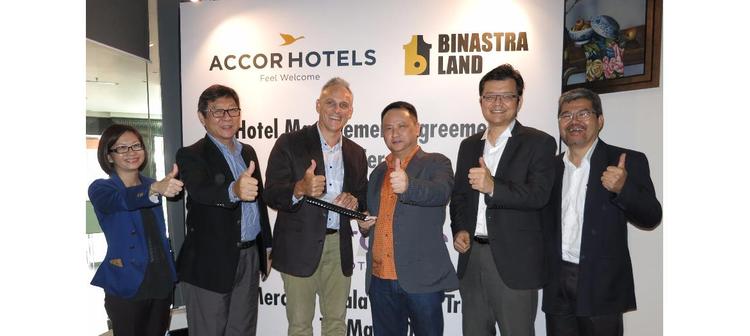Binastra Land Sdn Bhd inks hotel management agreement  with AccorHotels 