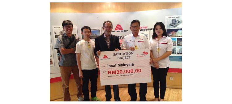 Mah Sing Foundation provides sanitary essentials for Orang Asli families