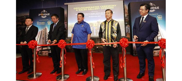 Titijaya holds a ground-breaking ceremony for its RM1.8 billion GDV 3rdNvenue at Embassy Row, Jalan Ampang