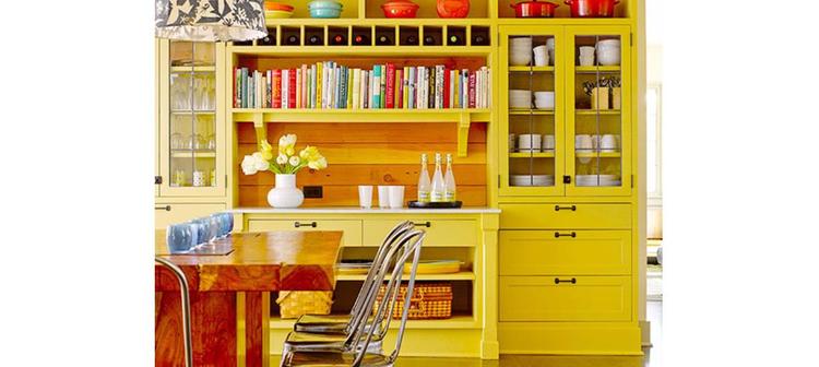 7 Ways To Dress Up Your Kitchen With Color
