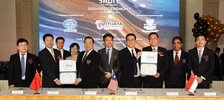 Titijaya, China Railway Enters East Malaysia