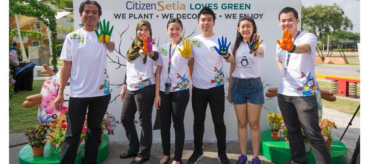 ‘The Earthlings Project – Citizen Setia Loves Green’ by S P Setia 