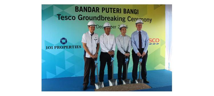 Tesco Bandar Puteri Bangi to open its doors by first quarter of 2017.