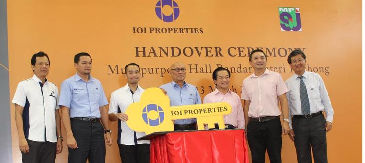 IOI Properties Group Builds 7000 sq ft Multipurpose Hall for Bandar Puteri Puchong