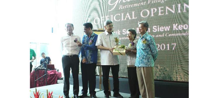 YB Datuk Seri Mah Siew Keong officially opens Green Acres, Malaysia''s premier retirement village