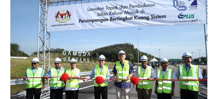 Direct connectivity to Gamuda Gardens with new access road