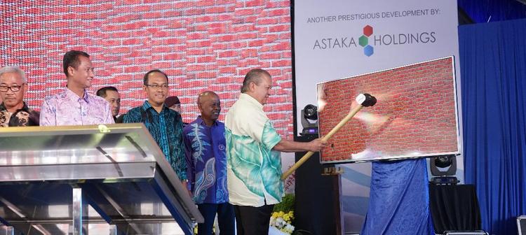 Sultan of Johor Launches Astaka Holdings'' 363-acre Strata Township at Pengerang