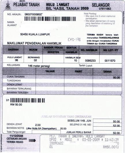 马来西亚屋主的地税、单位地税和门牌税指南 2