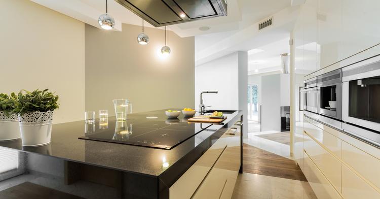 The pros and cons of the solid surface type of kitchen countertop