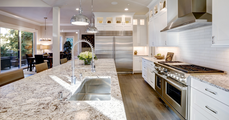花岗岩、大理石或石英石：你应该选择哪款厨房台面？1