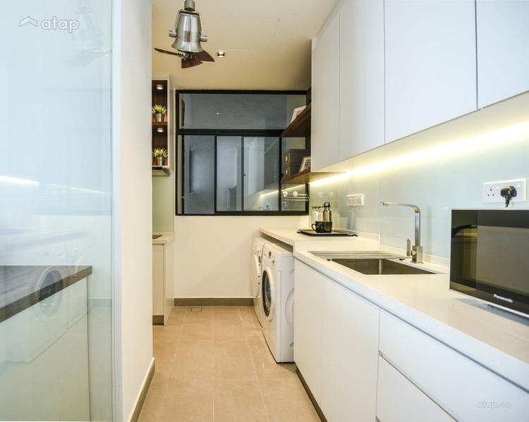 galley-kitchen-design-in-white
