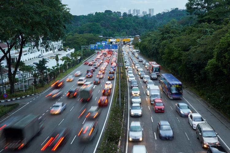 Traffic congestion in Kuala Lumpur and Sentul