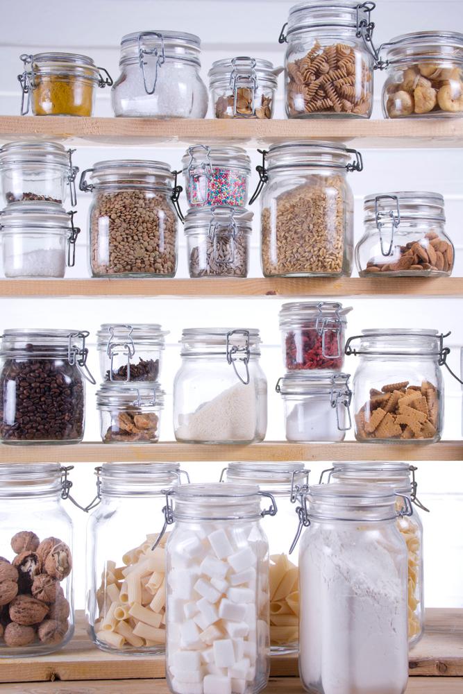 Small kitchen hacks tip #6: Store your dried food in containers
