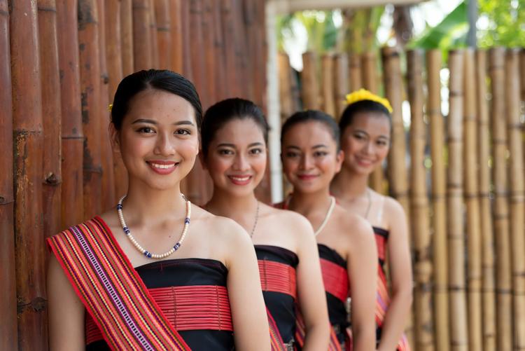 Kadazan Dusun women in Sabah