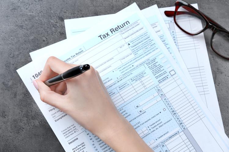 Income tax return forms