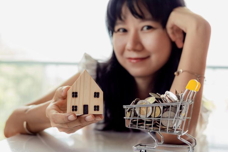 woman property home house