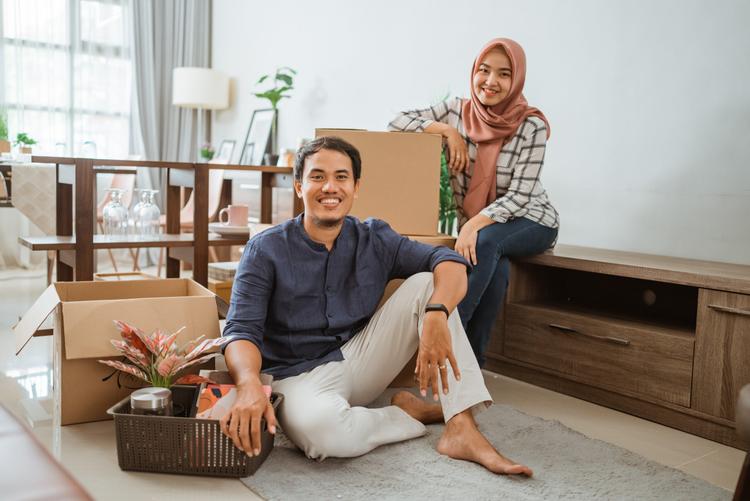 property muslim asian rumah hartanah