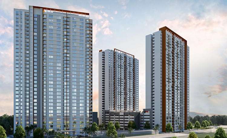 Facade of Idaman Heights