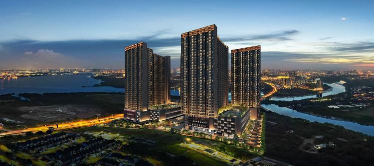 Facade of Parkland Permas Residence