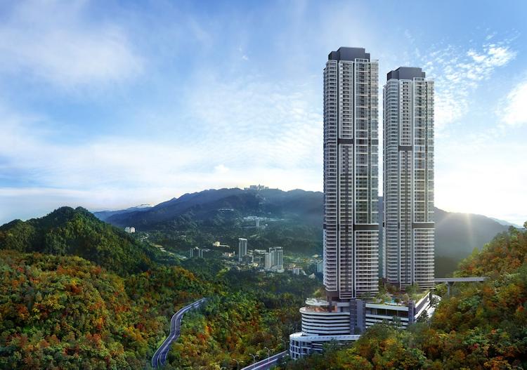 Facade of Tropicana Grandhill