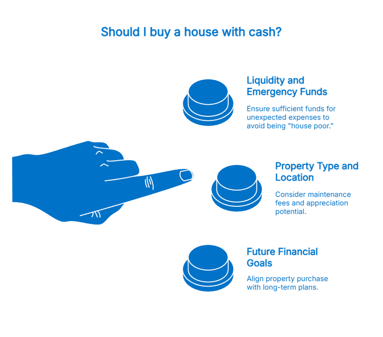 Things to consider before buying a house with cash